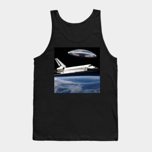 First Contact in Low Earth Orbit Tank Top